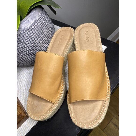 Soludos Laguna Mule Camel Womens Size 8.5 - Picture 8 of 15